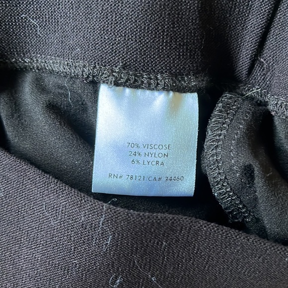 Eileen Fisher Plum Color Straight Leg Pull On Pants Size S - Picture 5 of 6